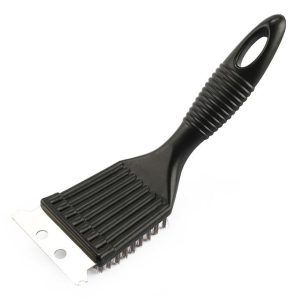 Grill Brush Brass Cleaning Scraper Grime cleaner BBQ kitchen metallic