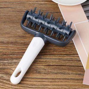 Pizza Needle Roller Dough Bread Pin Crust Cake Pie Cookies Cutter Puncher Hole