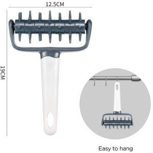 Pizza Needle Roller Dough Bread Pin Crust Cake Pie Cookies Cutter Puncher Hole