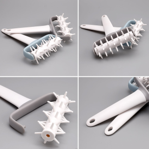 Pizza Needle Roller Dough Bread Pin Crust Cake Pie Cookies Cutter Puncher Hole