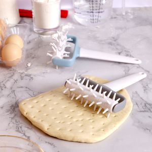 Pizza Needle Roller Dough Bread Pin Crust Cake Pie Cookies Cutter Puncher Hole