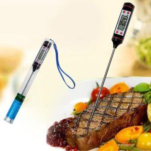 Thermometer Meat Kitchen Digital BBQ Laboratory Electronic LCD Probe