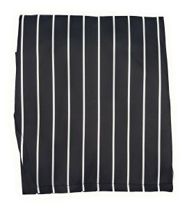 Black And White Striped Apron Chef Men Women Kitchen Food Service Cook
