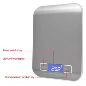 Food Scale 10kg and 5kg/1g Kitchen Digital Electronic Weighing LCD