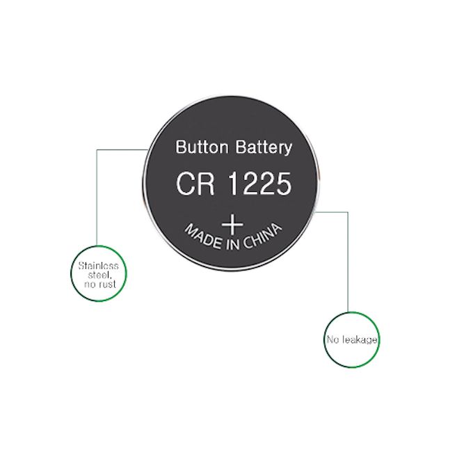5 Pack CR1225 Lithium Battery Cell Coin Button 3V