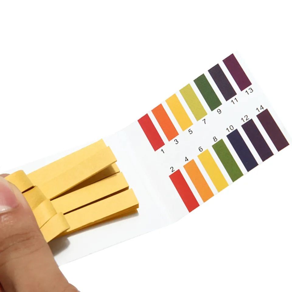 80 Pieces PH Test Strips Papers + 1-14 Meters/Indicator Paper Litmus Tester Urine & Saliva Liquid