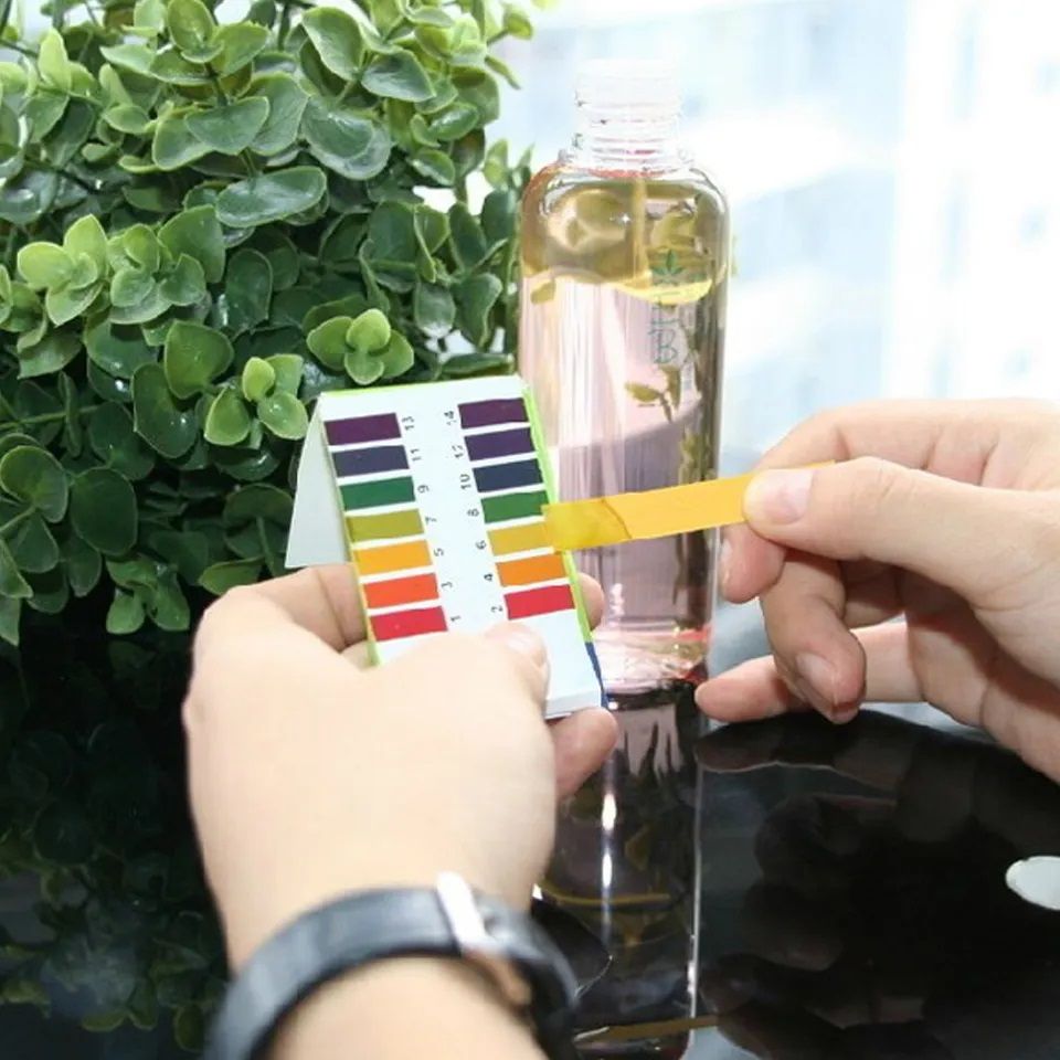 80 Pieces PH Test Strips Papers + 1-14 Meters/Indicator Paper Litmus Tester Urine & Saliva Liquid