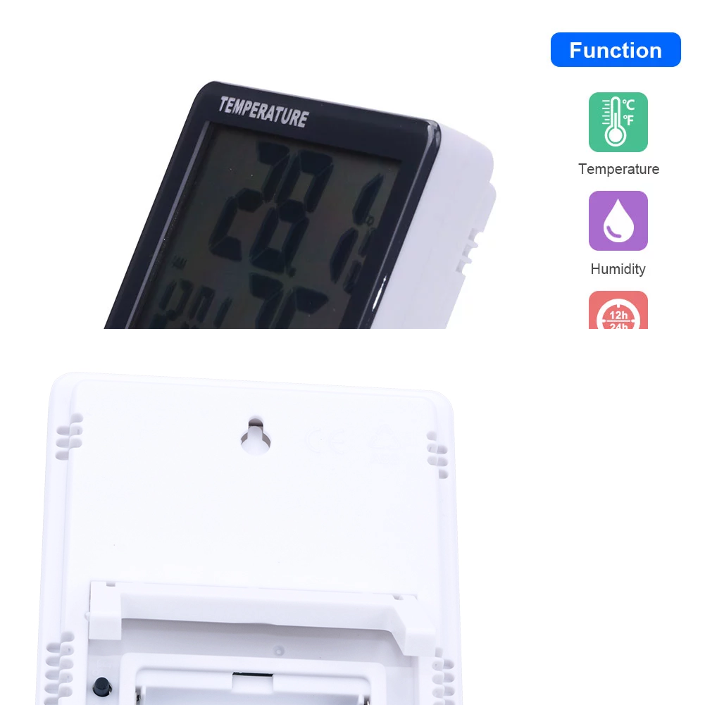 Digital Hygrometer Humidity Meter Room Humidity Thermometer HTC-1