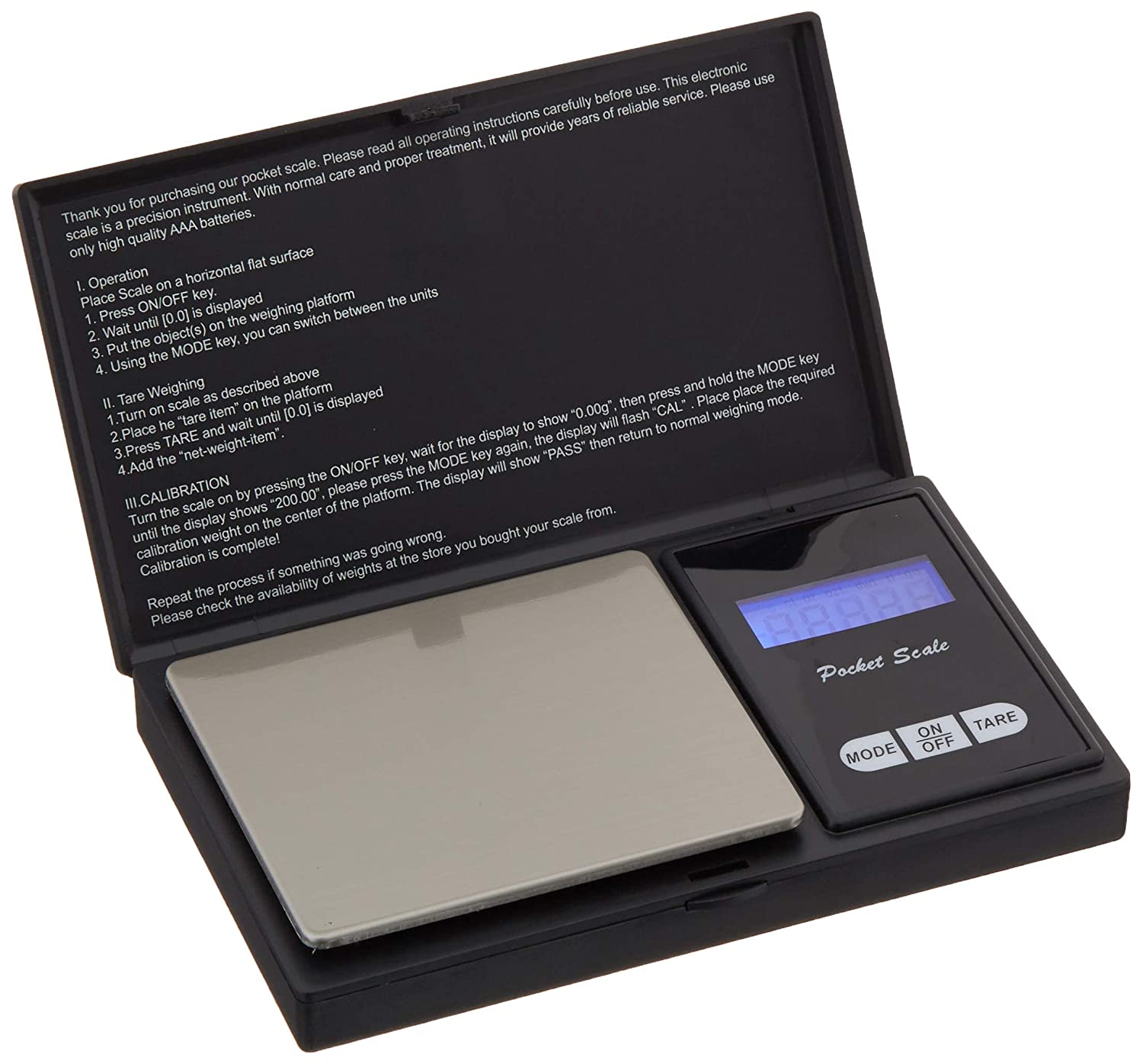 Mini Micro Digital Scale Electronic Pocket Jewelry Gram Weighing 0.01 to 500g 0.5kg