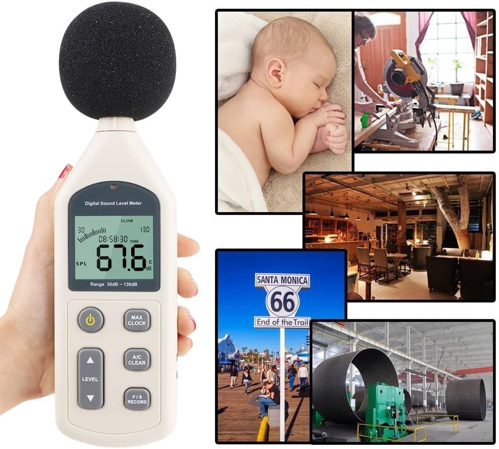 Professional Sound Level GM1357 Meter Audio Decibel Noise dB Meter
