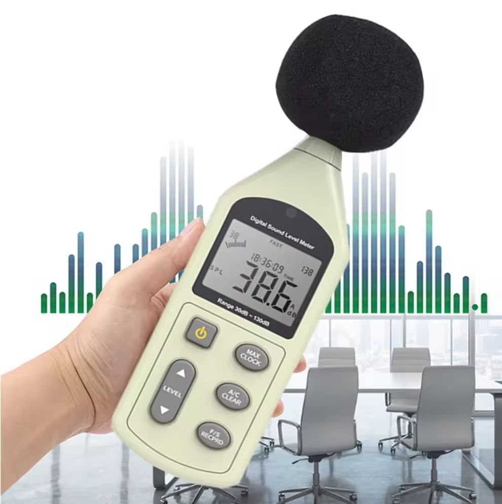 Professional Sound Level GM1357 Meter Audio Decibel Noise dB Meter