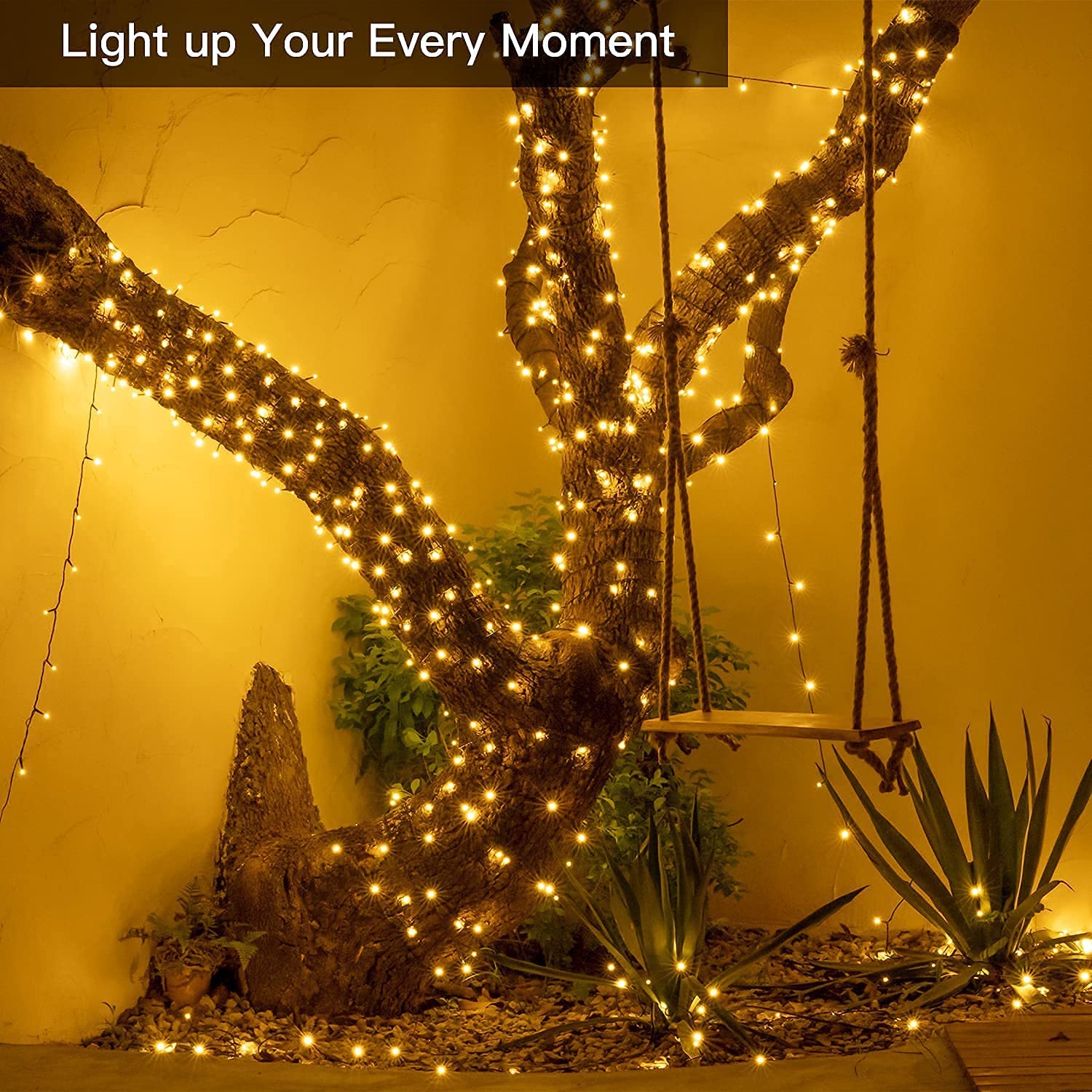 Christmas Xmas String Lights Outdoor 10M LED Waterproof Fairy Wedding/Party Warm White 240v