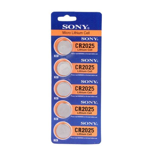 Cell 3V Lithium Battery 2/5/10 Sony CR2025 Cmos batteries