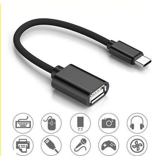 Connect Kit OTG Cable Micro USB Cable Type C black or grey silver