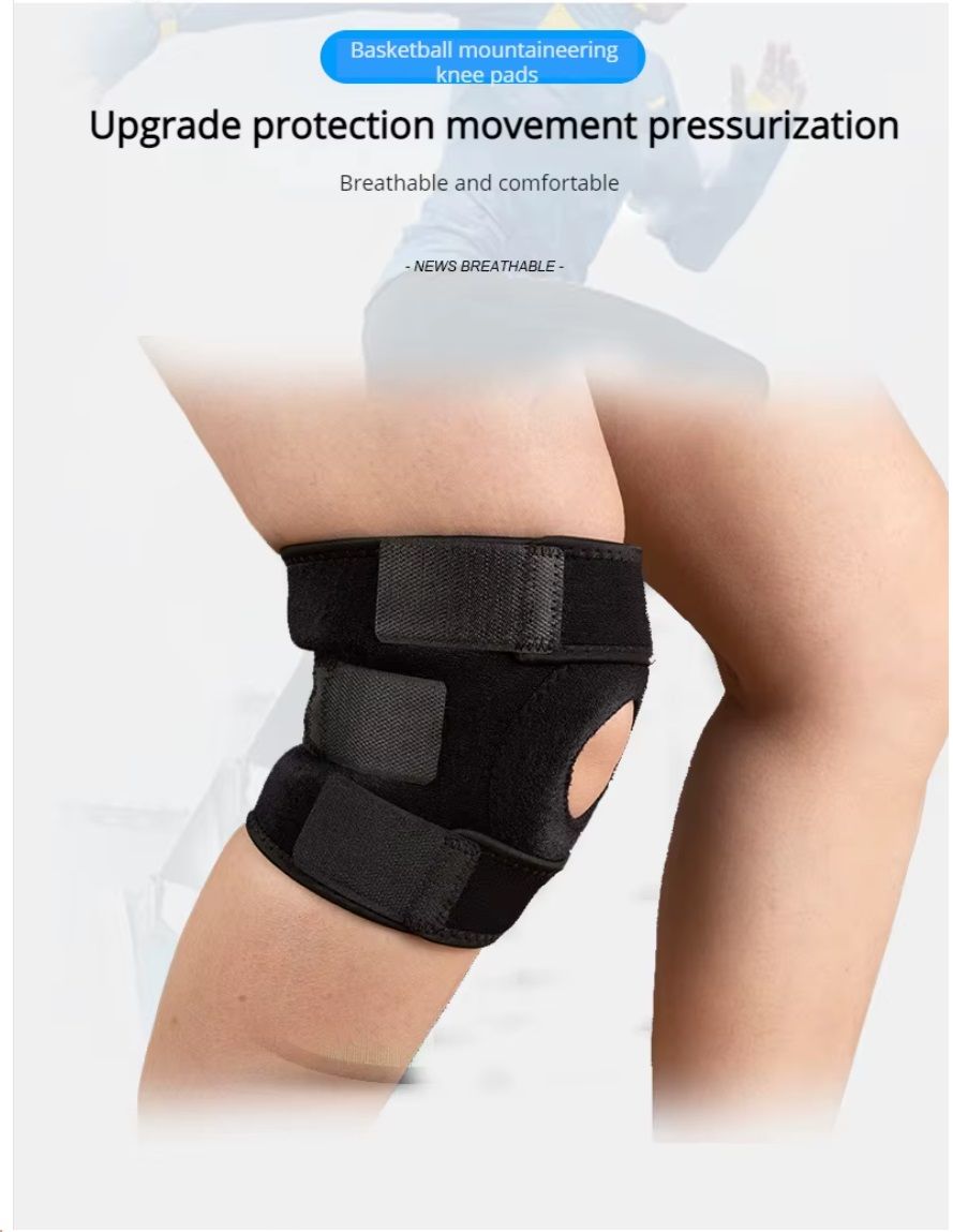 Knee Brace,Adjustable Knee Support Wrap for Knee Pain, Arthritis, ACL,MCL,Joint Pain Relief,Meniscus Tear,Sports.One size fit most people.