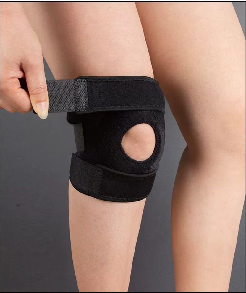 Knee Brace,Adjustable Knee Support Wrap for Knee Pain, Arthritis, ACL,MCL,Joint Pain Relief,Meniscus Tear,Sports.One size fit most people.