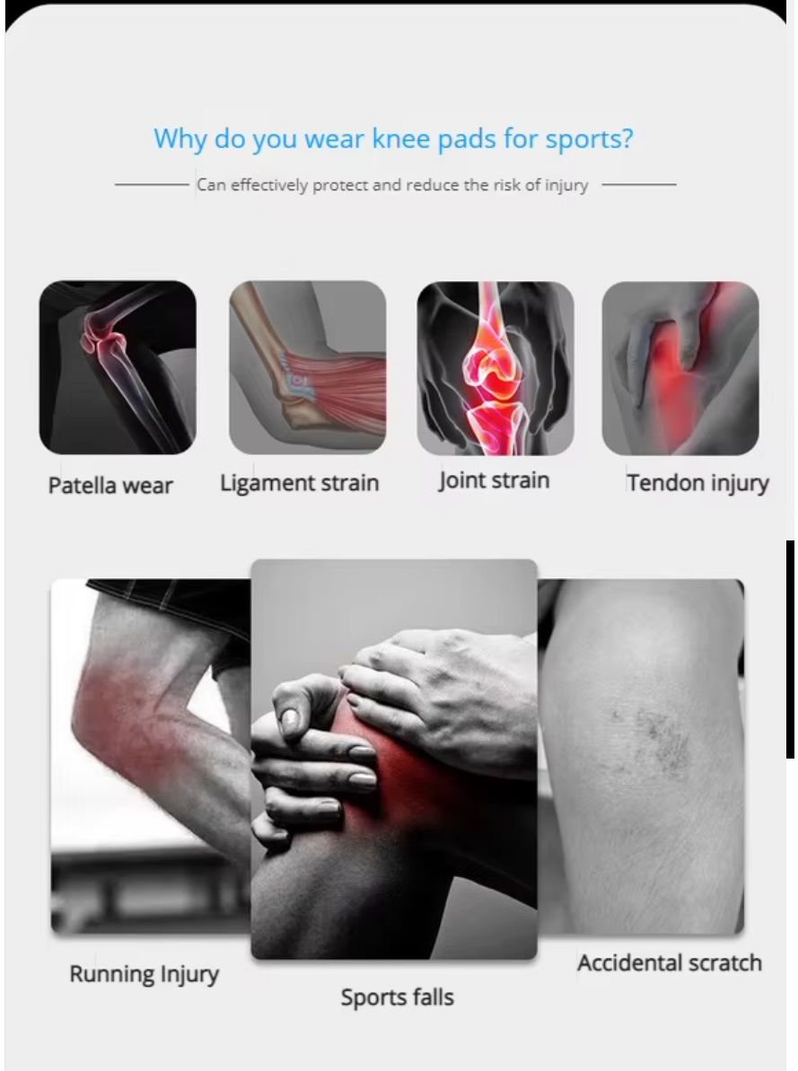 Knee Brace,Adjustable Knee Support Wrap for Knee Pain, Arthritis, ACL,MCL,Joint Pain Relief,Meniscus Tear,Sports.One size fit most people.