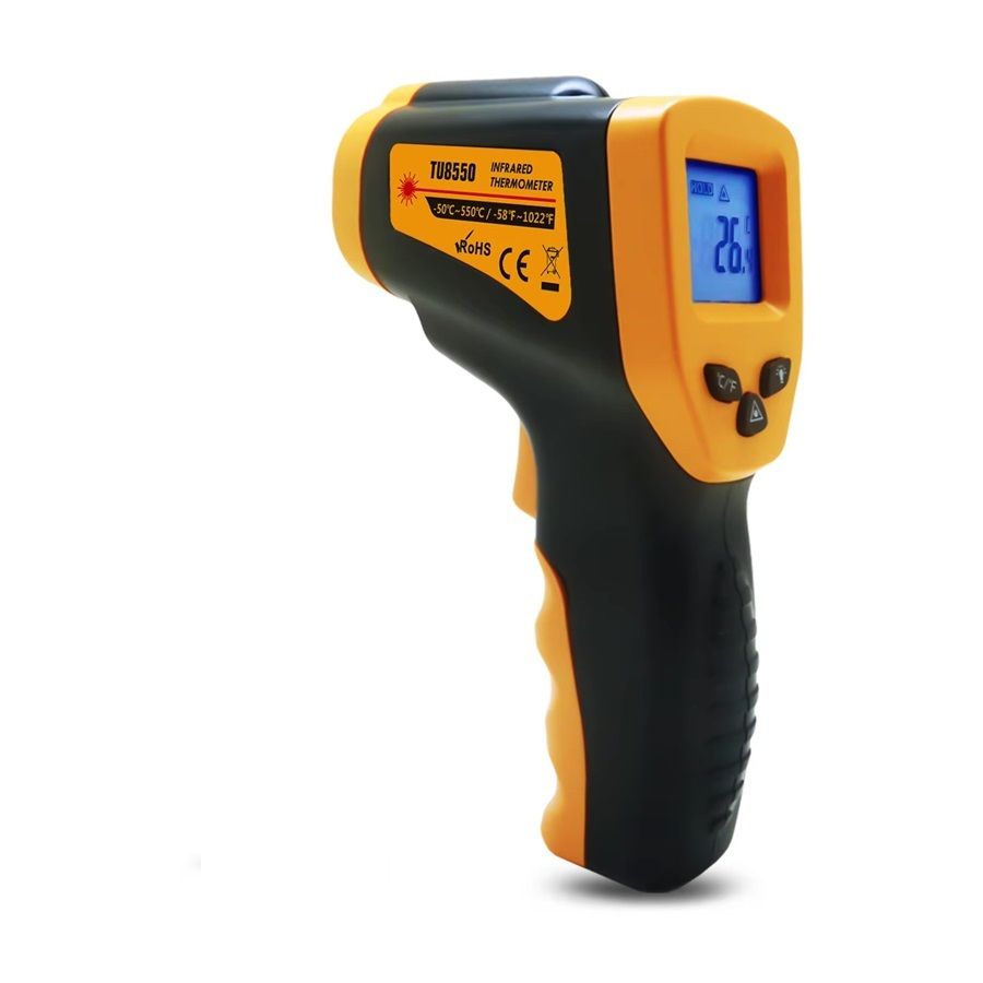 Contactless Infrared Industrial Digital Laser Lazer Thermometer Gun Food Temperature (-50-550°C) TU8550