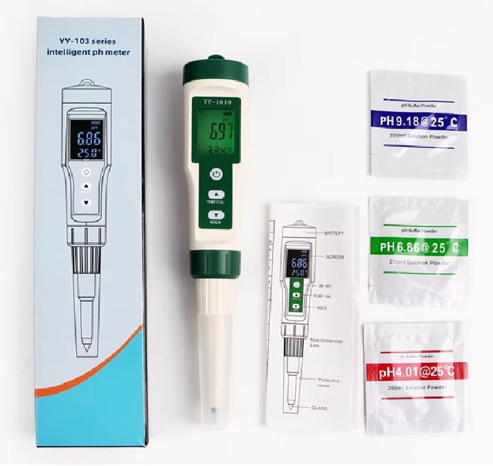 Digital Food pH Meter Accurate Waterproof Tester Sourdough Meat Cheese Bread fish