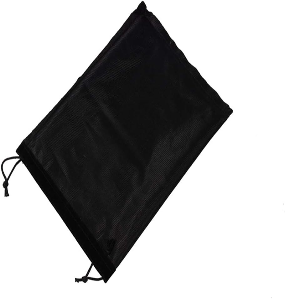 Pack of 5  Velvet Bags 15 x 20 cm Velvet Jewelry Bags with Drawstring Pouch Wedding Christmas Party-Black