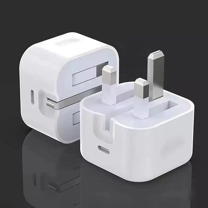 Super Fast 20W / 60W PD USB C Charger PD3.0 Foldable UK Plug Type c Power Supply Adapter USB Wall Charger for iPhone 15 16 17 Android Samsung