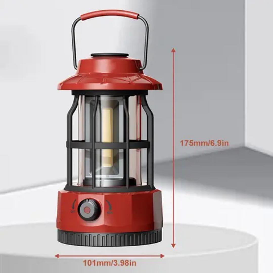 Solar Camping Lanterns, Hand Crank Flashlight, USB Rechargeable LED Lanterns