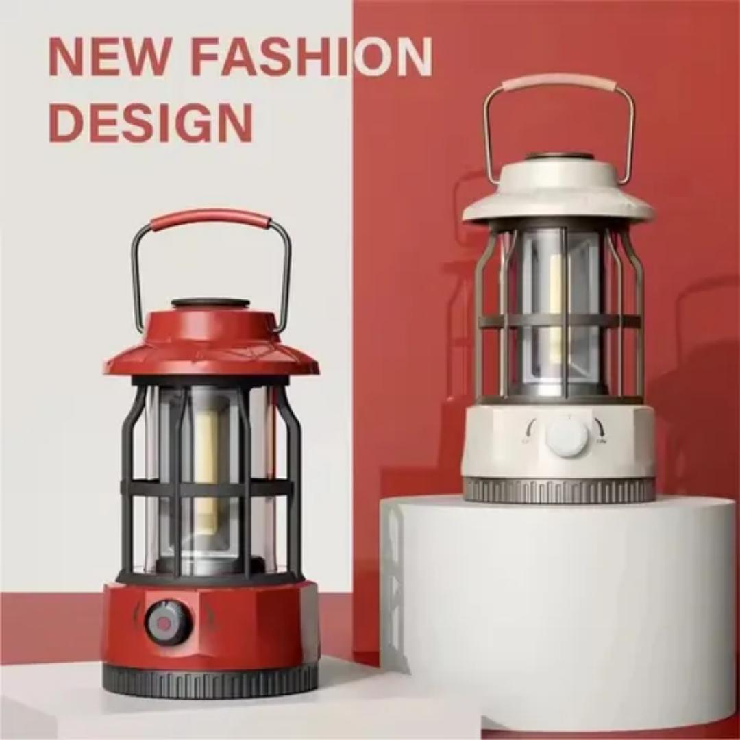 Solar Camping Lanterns, Hand Crank Flashlight, USB Rechargeable LED Lanterns