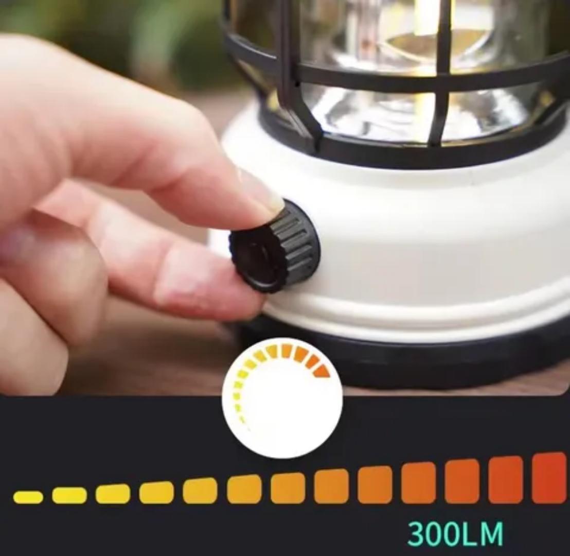 Solar Camping Lanterns, Hand Crank Flashlight, USB Rechargeable LED Lanterns