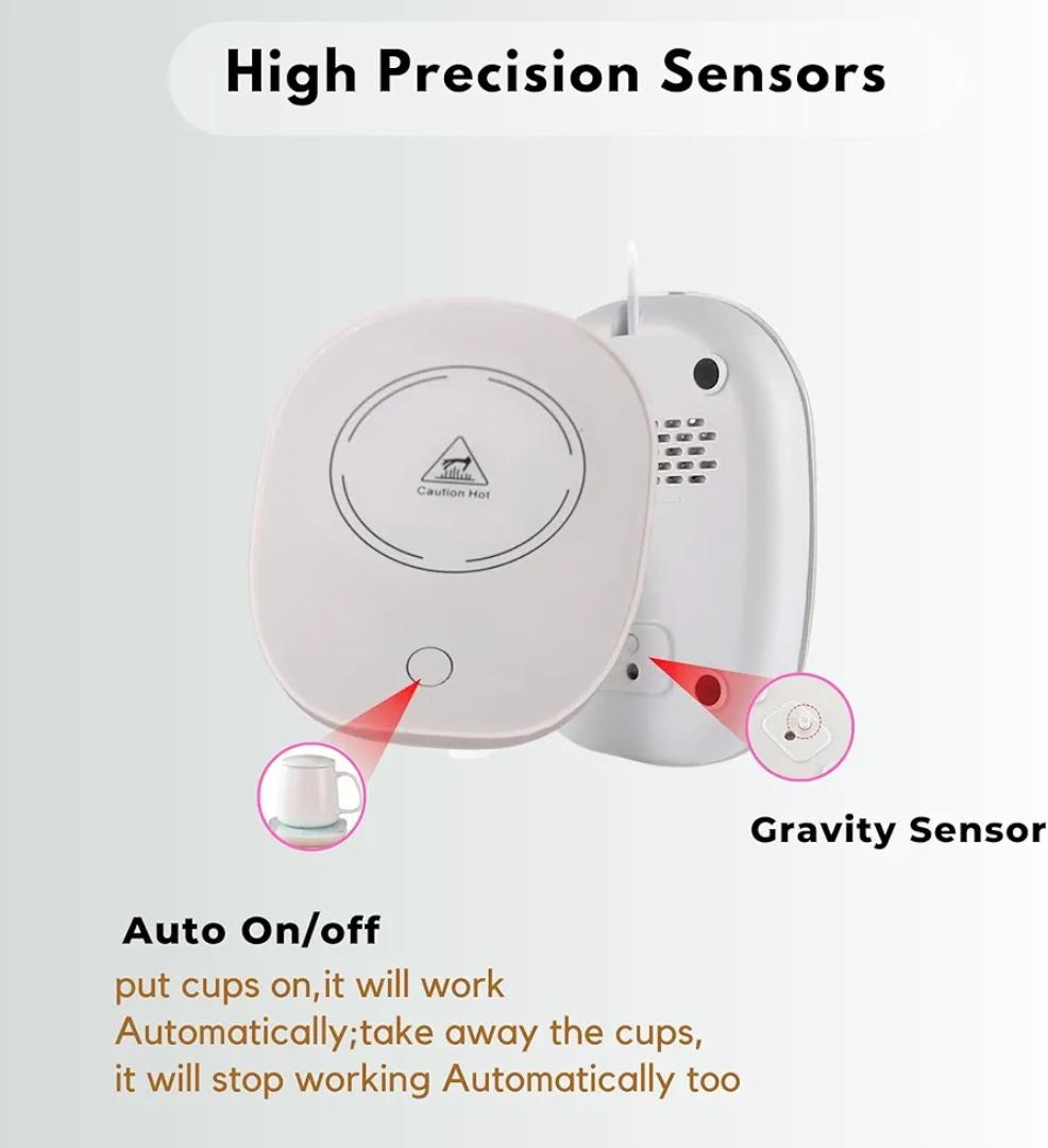 Electric Ceramic Mug with Warmer Plate | Keeps Hot Beverages Warm | Perfect for Coffee, Tea & Milk | Auto Shut-Off | Includes Spoon & Lid (White Color)

￼

￼

￼

￼

￼

￼

￼

￼