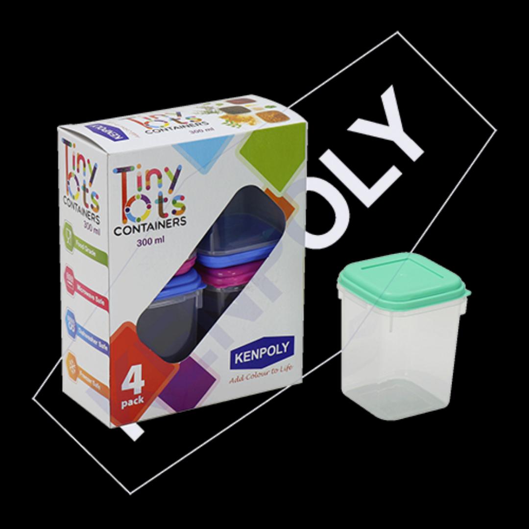 Best price for TINY TOTS CONTAINERS 300ML (4 PACK) Storage ...