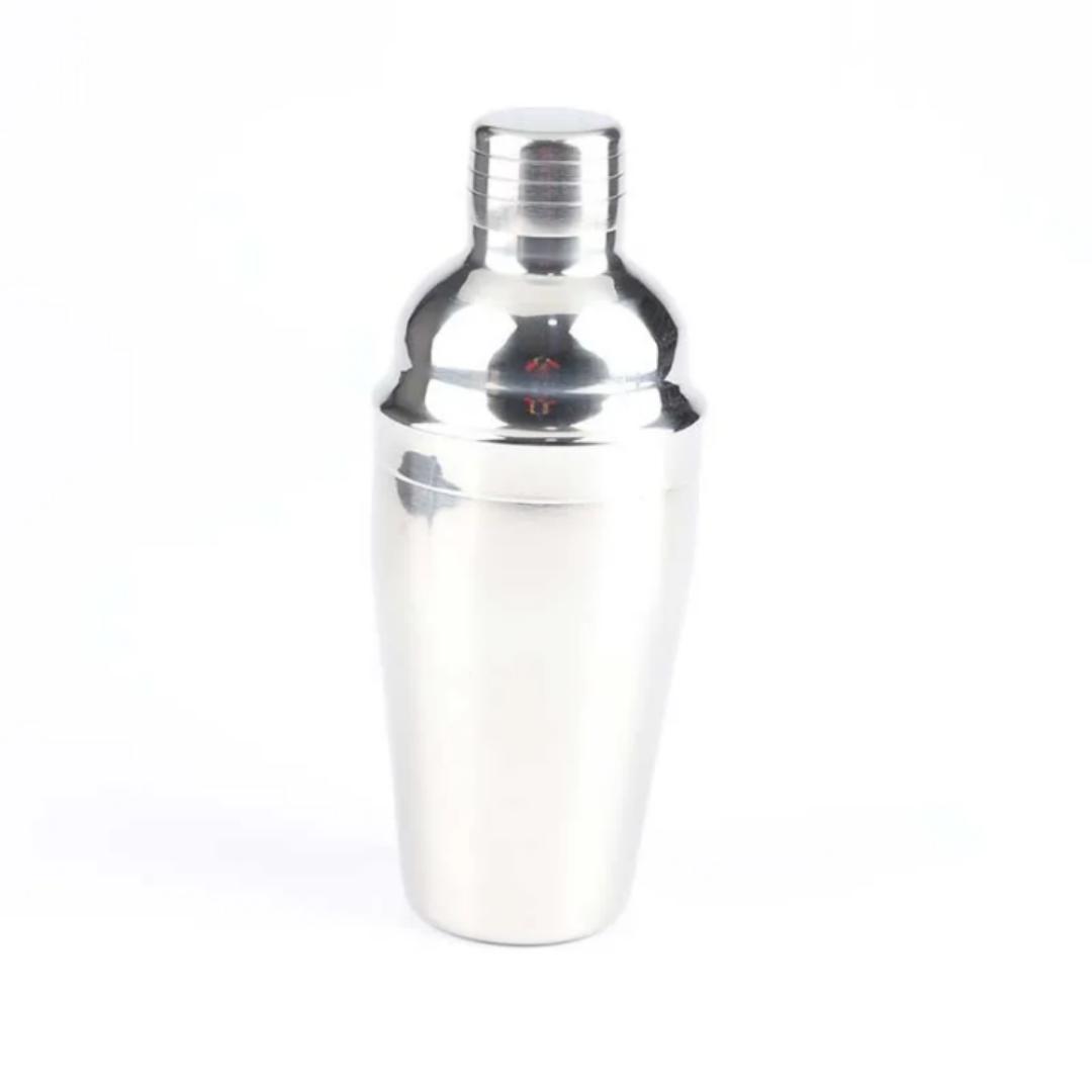6-Piece Cocktail Shaker Set】6 piece cocktail shaker set include all your necessary bartendering kits with 24oz shaker, strainer, muddler, jigger, spoon, pour spouts. You can achive to make most specia