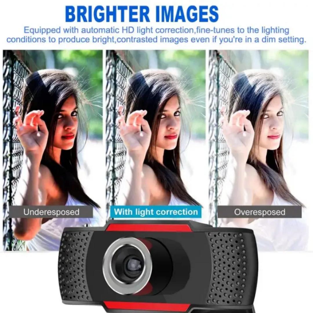 Webcam for PC with Microphone - 1080P FHD Webcam , Plug and Play USB Web Camera for Desktop & Laptop Conference