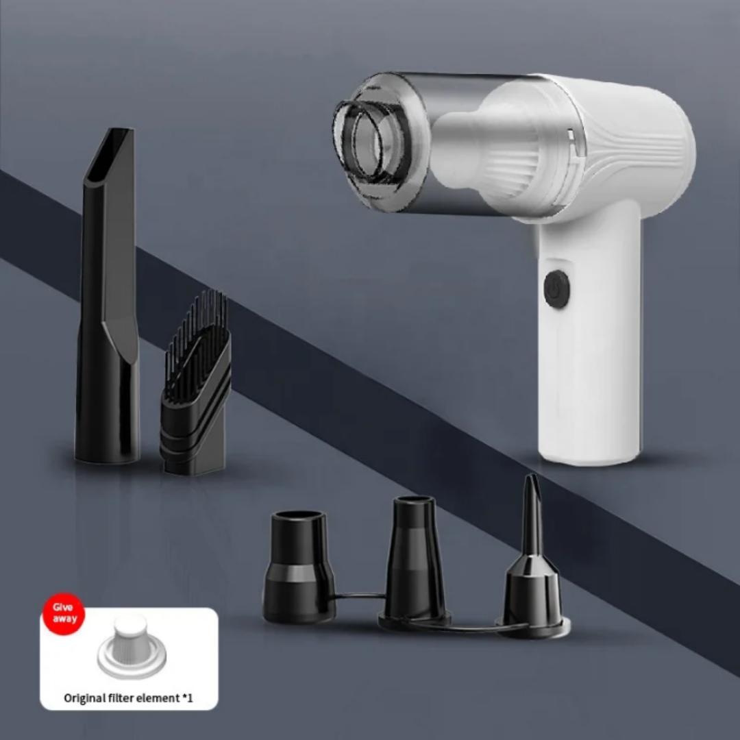 Compact Air Duster, Vacuum Cleaner 35W Handheld Car Vacuum Cleaner Portable Vacuum Cleaners for Car Home Office Pet