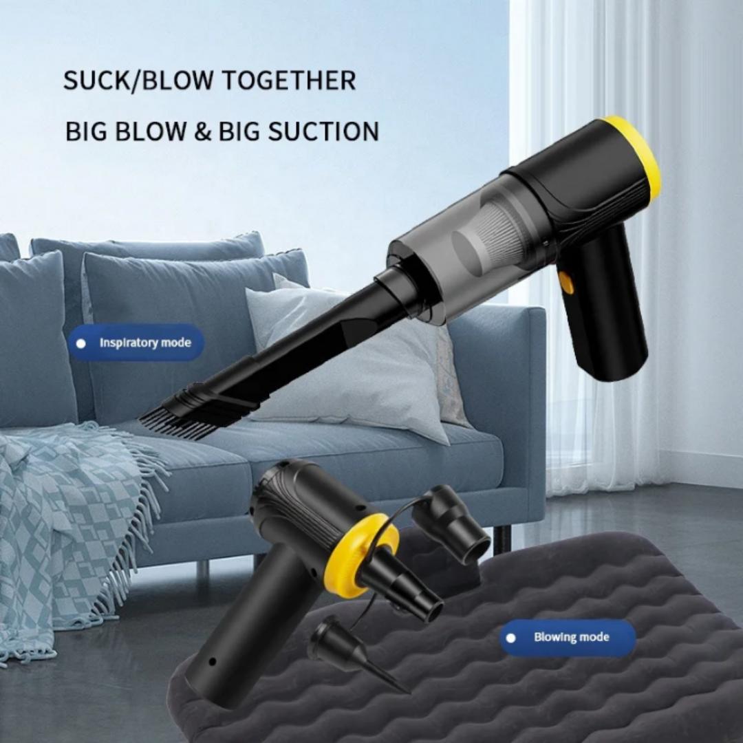 Compact Air Duster, Vacuum Cleaner 35W Handheld Car Vacuum Cleaner Portable Vacuum Cleaners for Car Home Office Pet