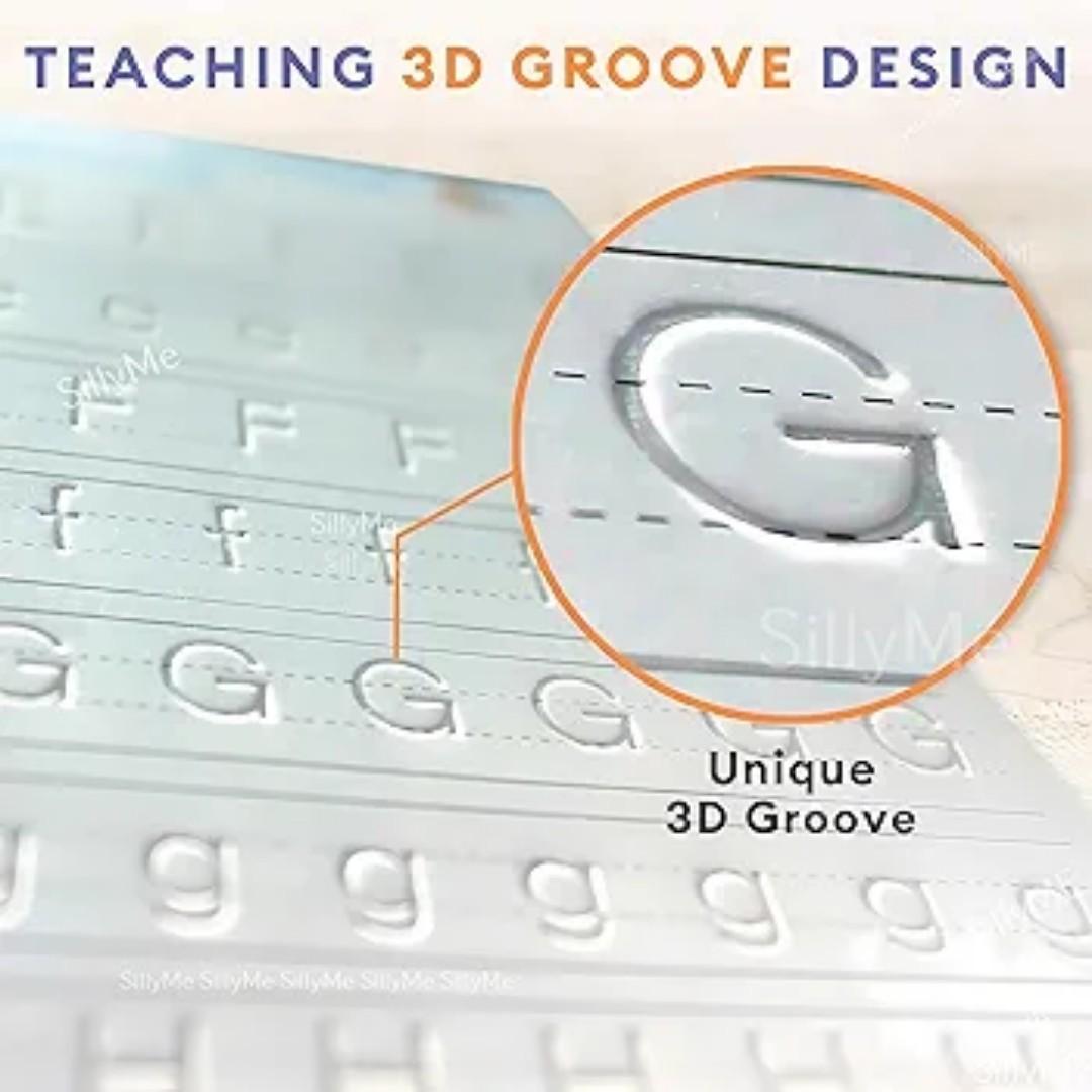 Sank Magic Practice Copy Book For Kids 2-5 Years - Reusable Magical Book Drawing Alphabet Writing Practice Book, Multicolor