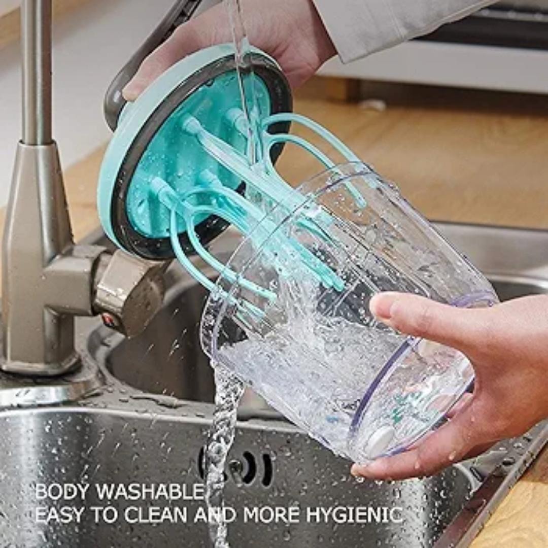 Egg Beater, Hand Crank Push Whisk Blender Hand Mixers Manual Hand Mixer Milk Cream Separator Milk Foamer Frother Kitchen Utensil for Home