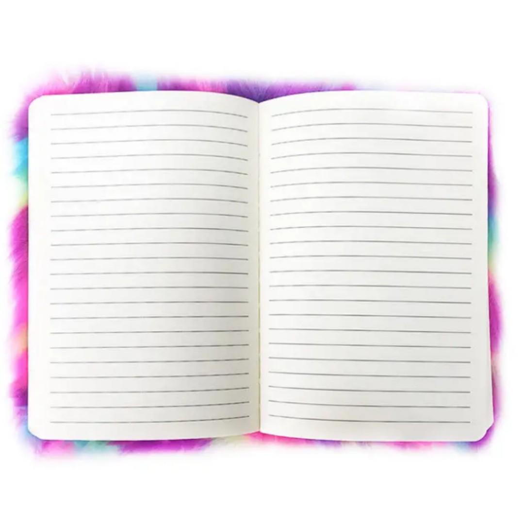 Plush Fluffies Notebook - School Teacher Student Homework Study Planner Notepad - Collage University Essentials Journals Planners