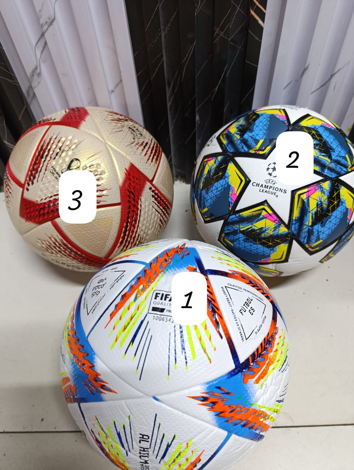 Official World Cup 2022 Pro Football Quality - Size 5 - High Performance Precision and Control - Durable for Intense Matches and Training 🔥🔥🔥🔥🔥🔥🔥🔥