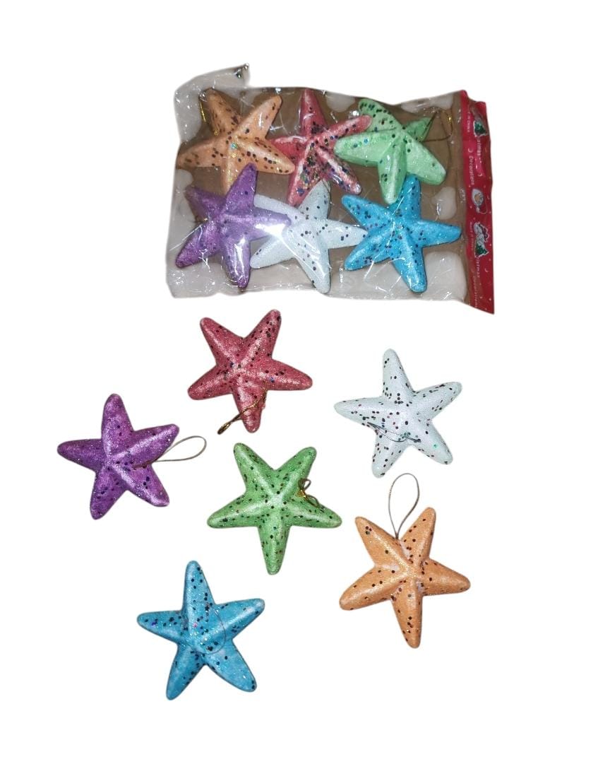 ✨6pc Set of Christmas Frost Stars✨

Add a magical winter sparkle to your festive décor! ❄️ These elegant frost stars shimmer beautifully under Christmas lights, creating a cozy, frosty glow that trans