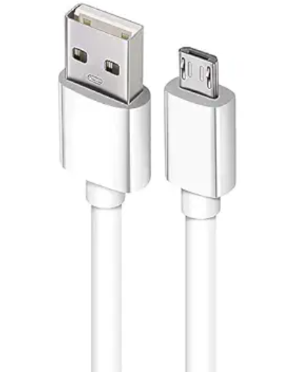 Micro Usb Cable For Samsung Galaxy W Original Data Cable Fast Charging Cable Sync Cable Quick Charge Cable Speed Upto 3.4Amp High Speed Fast V8 Cable with 1.2m Long Cable - (White, BRT.E3)
