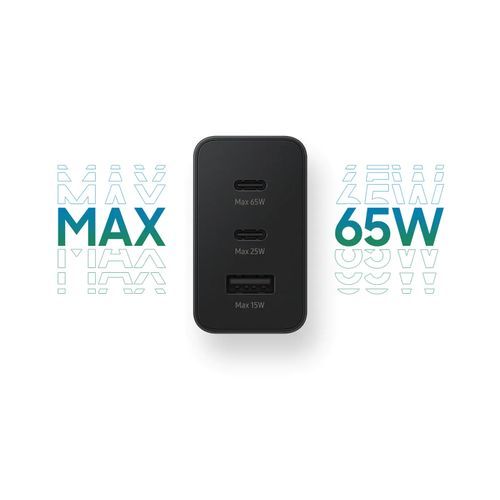 Samsung 65w Power Type C Adapter Trio Super Fast Charger  (HEAD ONLY)