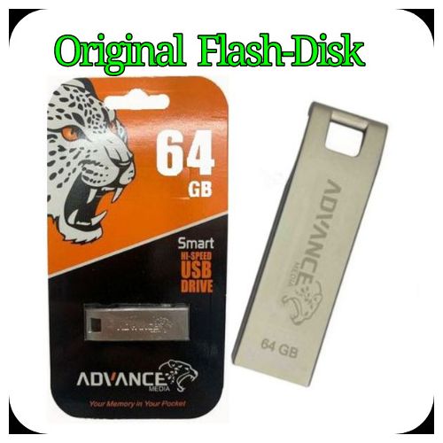 Advance Original Smart USB 64GB Flash-disk - Silver