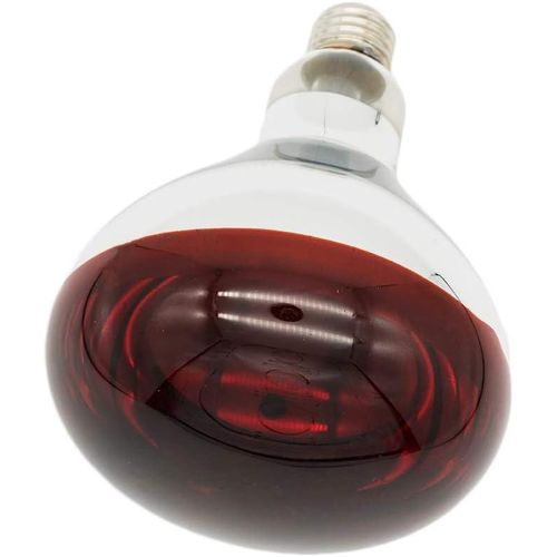 Red Infrared chicken bulb, Heat Lamp for Chickens Coop Brooder and Reptile Heat Bulb 220V Infrared Red Light