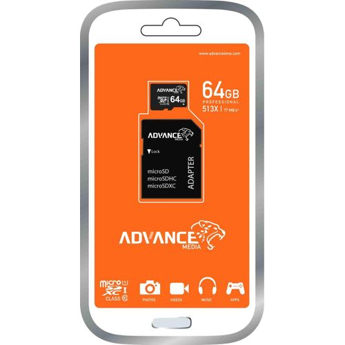 Advance High-Speed Memory  Card 2GB, 4GB, 8GB, 16GB, 32GB, 64GB, 128GB Quality you can trust (Choose Your Storage Size)