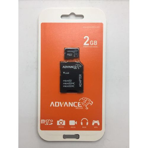 Advance High-Speed Memory  Card 2GB, 4GB, 8GB, 16GB, 32GB, 64GB, 128GB Quality you can trust (Choose Your Storage Size)