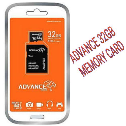 Advance High-Speed Memory  Card 2GB, 4GB, 8GB, 16GB, 32GB, 64GB, 128GB Quality you can trust (Choose Your Storage Size)