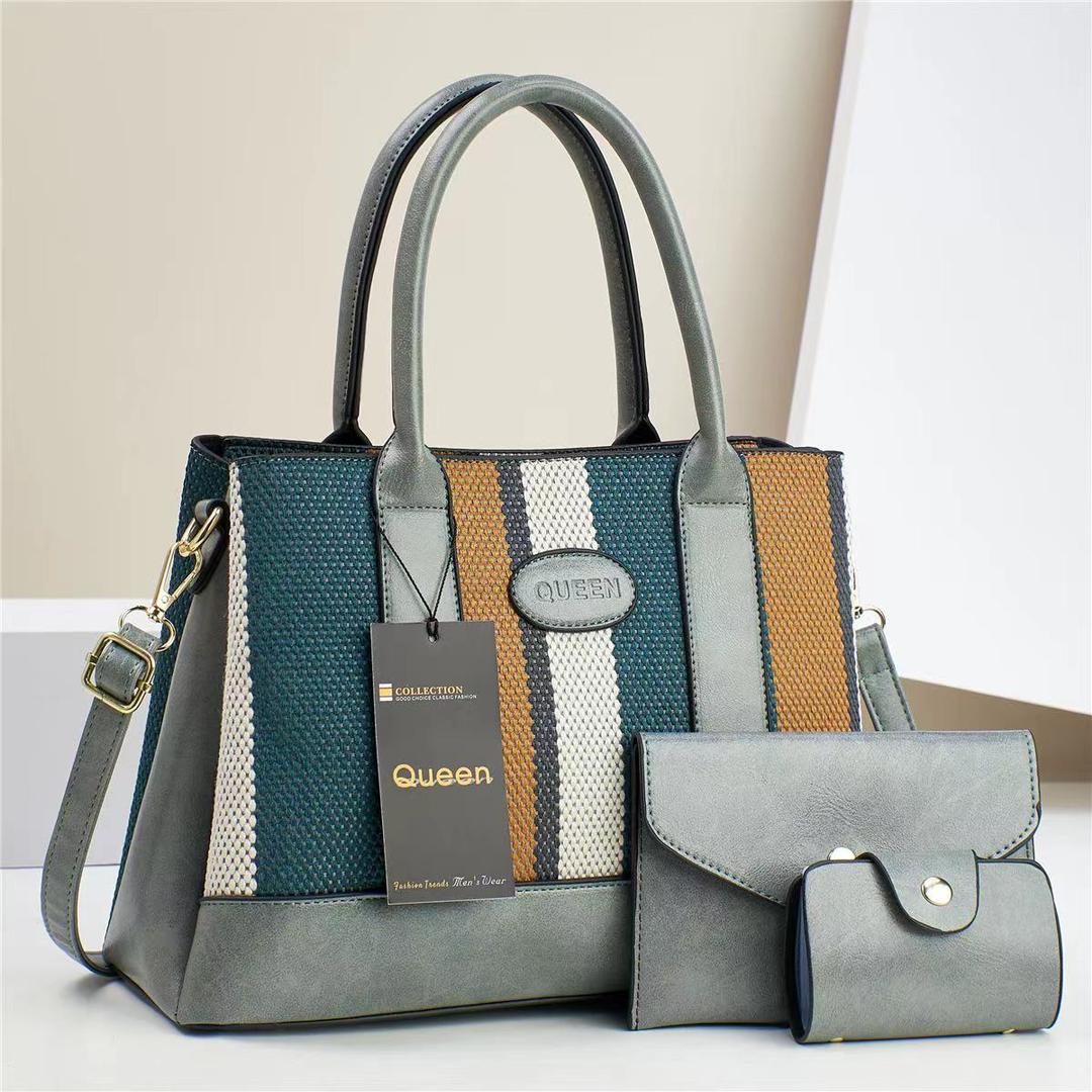 High Quality 3 in 1 Makonge Shoulder handbags women bags