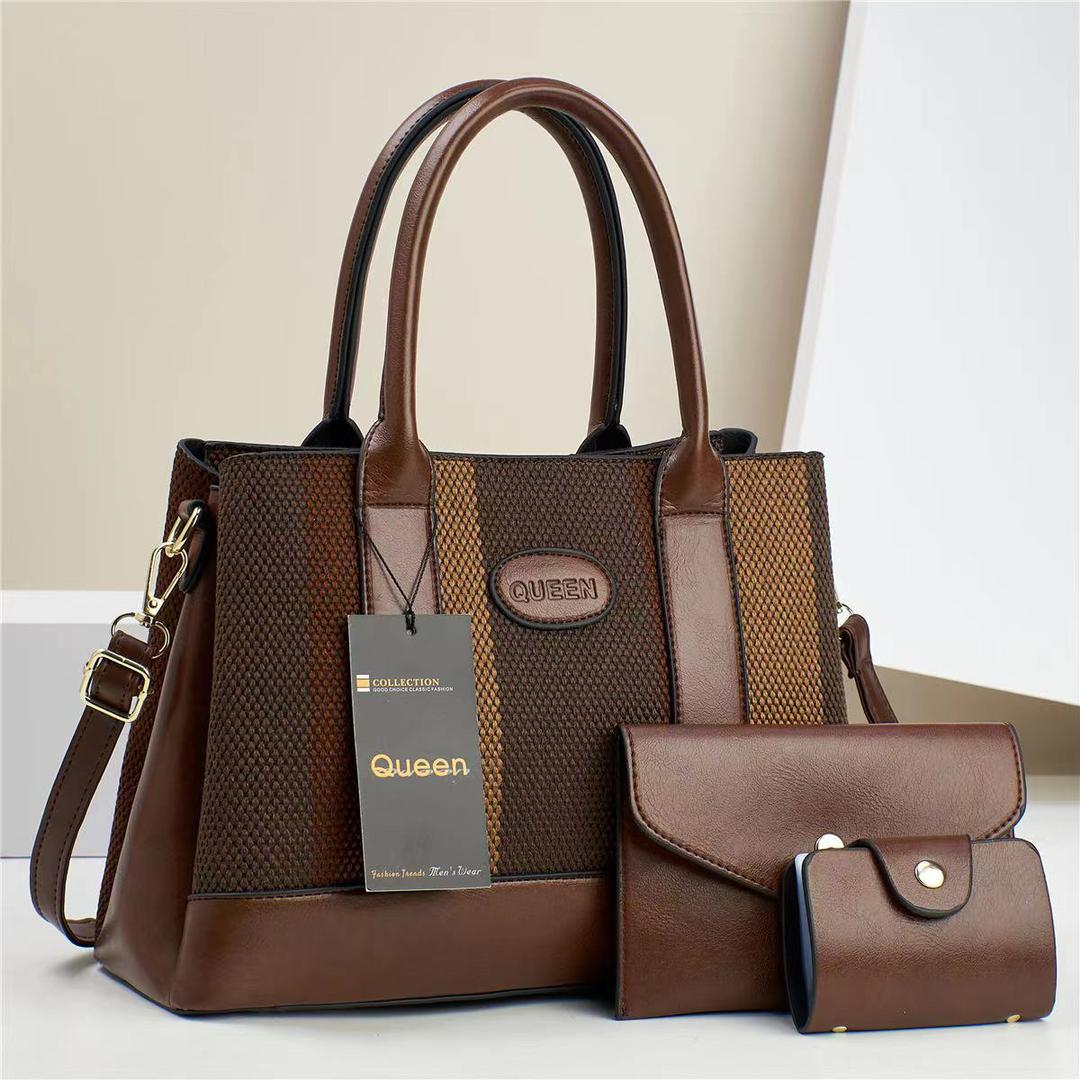 High Quality 3 in 1 Makonge Shoulder handbags women bags