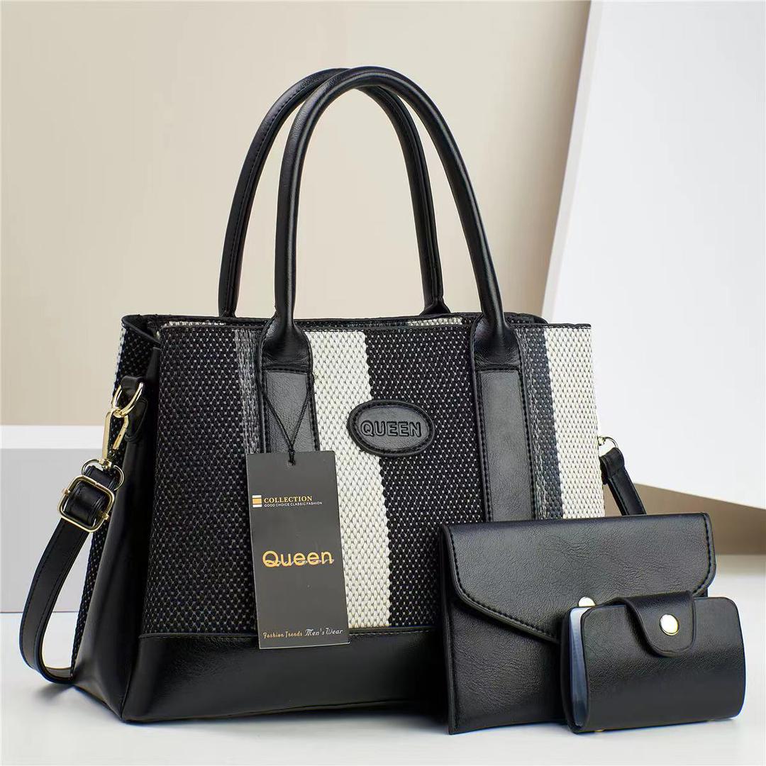 High Quality 3 in 1 Makonge Shoulder handbags women bags