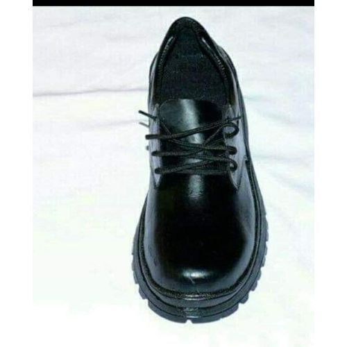 Boys and girls Leather Shoes Solid Black Kid Shoes Spring Autumn Baby Casual School Shoes Children Shoes